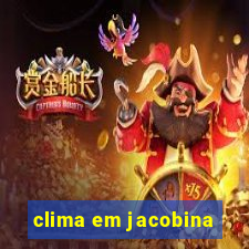 clima em jacobina